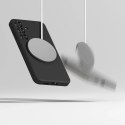 Spigen Etui do Samsung Galaxy S25 Plus Black Ringke Silicone Magnetic MagSafe