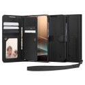 Spigen Etui do Samsung Galaxy S25+ Plus Black Spigen Wallet "S"