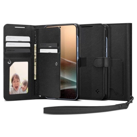 Spigen Etui do Samsung Galaxy S25+ Plus Black Spigen Wallet "S" Spigen Etui do Samsung Galaxy S25+ Plus Black Spigen Wallet "S"