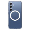 Spigen Etui do Samsung Galaxy S25 Plus Clear/White Spigen Ultra Hybrid Mag MagSafe