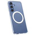 Spigen Etui do Samsung Galaxy S25 Plus Clear/White Spigen Ultra Hybrid Mag MagSafe