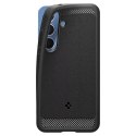 Spigen Etui do Samsung Galaxy S25 Plus Matte Black Spigen Rugged Armor Mag MagSafe