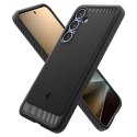 Spigen Etui do Samsung Galaxy S25 Plus Matte Black Spigen Rugged Armor Mag MagSafe