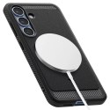 Spigen Etui do Samsung Galaxy S25 Plus Matte Black Spigen Rugged Armor Mag MagSafe
