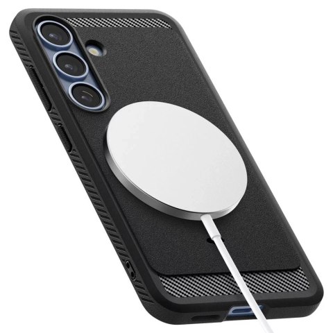Spigen Etui do Samsung Galaxy S25 Plus Matte Black Spigen Rugged Armor Mag MagSafe Spigen Etui do Samsung Galaxy S25 Plus Matte Black Spigen Rugged Armor Mag MagSafe