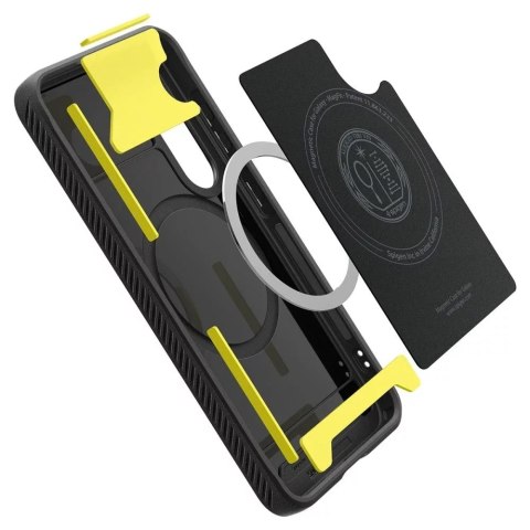 Spigen Etui do Samsung Galaxy S25 Plus Matte Black Spigen Rugged Armor Mag MagSafe Spigen Etui do Samsung Galaxy S25 Plus Matte Black Spigen Rugged Armor Mag MagSafe