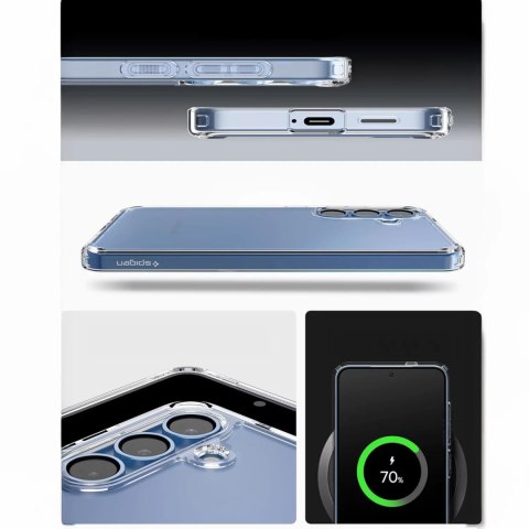Spigen Etui do Samsung Galaxy S25 Plus Spigen Ultra Hybrid Case Pokrowiec Przezroczyste Spigen Etui do Samsung Galaxy S25 Plus Spigen Ultra Hybrid Case Pokrowiec Przezroczyste