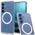Spigen Etui do Samsung Galaxy S25 Spigen Ultra Hybrid Mag MagFit Case Obudowa Przezroczyste