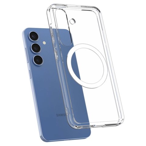 Spigen Etui do Samsung Galaxy S25 Spigen Ultra Hybrid Mag MagFit Case Obudowa Przezroczyste Spigen Etui do Samsung Galaxy S25 Spigen Ultra Hybrid Mag MagFit Case Obudowa Przezroczyste