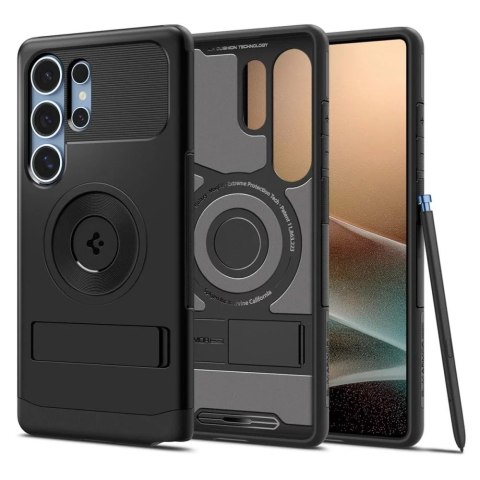 Spigen Etui do Samsung Galaxy S25 Ultra Black Spigen Slim Armor Mag MagSafe Spigen Etui do Samsung Galaxy S25 Ultra Black Spigen Slim Armor Mag MagSafe