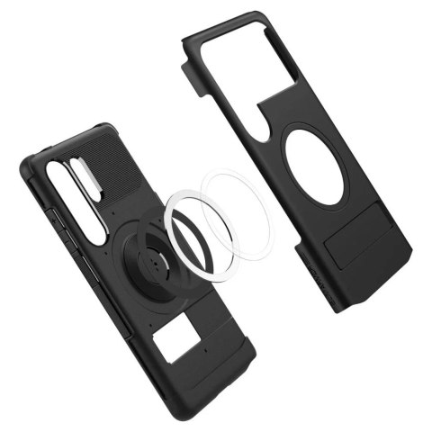 Spigen Etui do Samsung Galaxy S25 Ultra Black Spigen Slim Armor Mag MagSafe Spigen Etui do Samsung Galaxy S25 Ultra Black Spigen Slim Armor Mag MagSafe