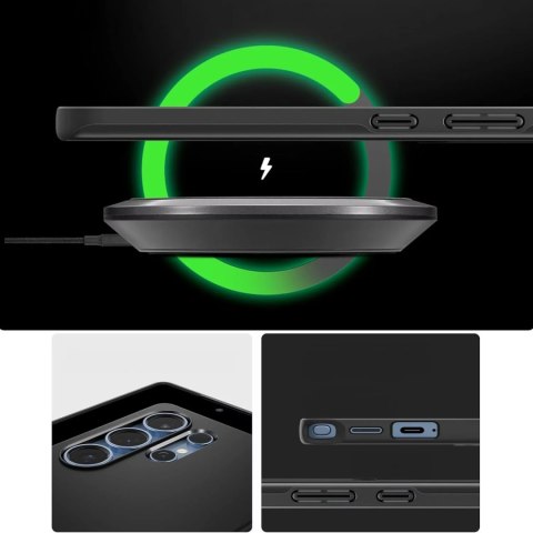 Spigen Etui do Samsung Galaxy S25 Ultra Black Spigen Thin Fit Mag MagSafe Spigen Etui do Samsung Galaxy S25 Ultra Black Spigen Thin Fit Mag MagSafe