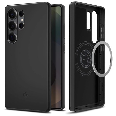 Spigen Etui do Samsung Galaxy S25 Ultra Black Spigen Thin Fit Mag MagSafe Spigen Etui do Samsung Galaxy S25 Ultra Black Spigen Thin Fit Mag MagSafe
