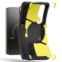Spigen Etui do Samsung Galaxy S25 Ultra Gunmetal Spigen Tough Armor Mag MagSafe