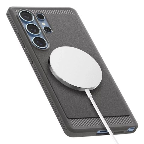 Spigen Etui do Samsung Galaxy S25 Ultra Marble Grey Spigen Rugged Armor Mag MagSafe Spigen Etui do Samsung Galaxy S25 Ultra Marble Grey Spigen Rugged Armor Mag MagSafe