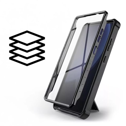 Tech-Protect Etui do Samsung Galaxy S25 Ultra obudowa ochronna Tech-Protect Kevlar Cam+ Black