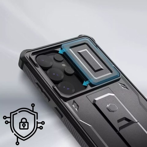 Tech-Protect Etui do Samsung Galaxy S25 Ultra obudowa ochronna Tech-Protect Kevlar Cam+ Black Tech-Protect Etui do Samsung Galaxy S25 Ultra obudowa ochronna Tech-Protect Kevlar Cam+ Black