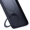3mk Etui do Samsung Galaxy S25+ Plus 3mk Smoke Case Mag&Stand MagSafe Black