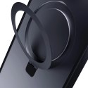 3mk Etui do Samsung Galaxy S25+ Plus 3mk Smoke Case Mag&Stand MagSafe Black