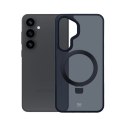 3mk Etui do Samsung Galaxy S25+ Plus 3mk Smoke Case Mag&Stand MagSafe Black