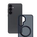3mk Etui do Samsung Galaxy S25+ Plus 3mk Smoke Case Mag&Stand MagSafe Black