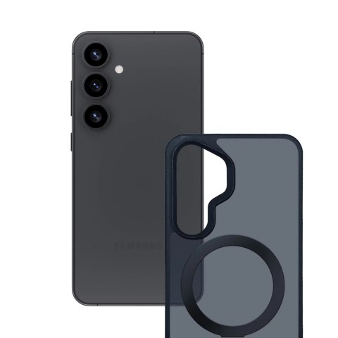 3mk Etui do Samsung Galaxy S25+ Plus 3mk Smoke Case Mag&Stand MagSafe Black 3mk Etui do Samsung Galaxy S25+ Plus 3mk Smoke Case Mag&Stand MagSafe Black