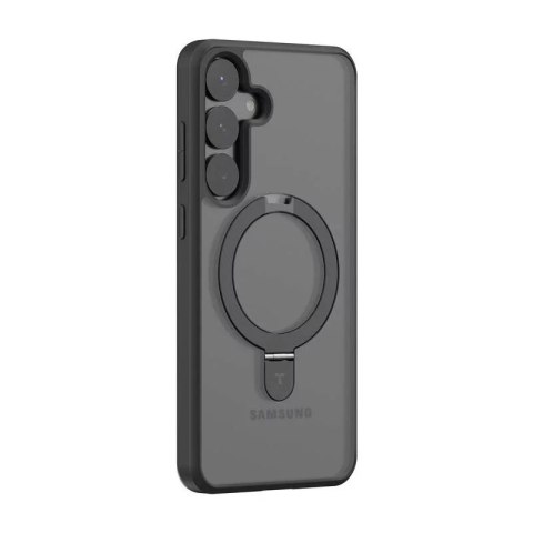 4kom.pl Etui do Samsung Galaxy S25 Czarny Torras Ostand Series 4kom.pl Etui do Samsung Galaxy S25 Czarny Torras Ostand Series