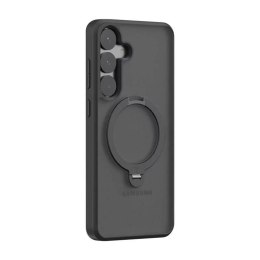 4kom.pl Etui do Samsung Galaxy S25 Czarny Torras Ostand Spin Series