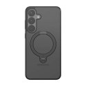 4kom.pl Etui do Samsung Galaxy S25 Czarny Torras Ostand Spin Series