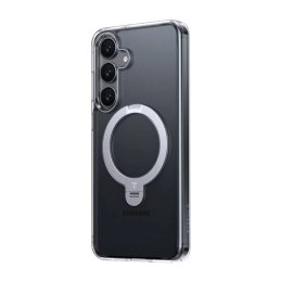 4kom.pl Etui do Samsung Galaxy S25 Przezroczyste Torras Ostand Spin Series