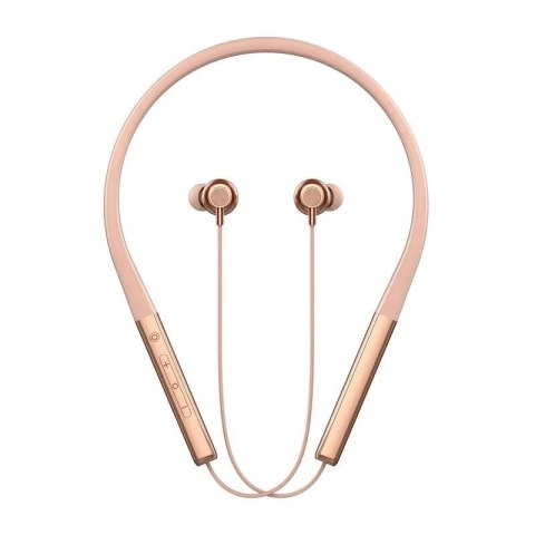 4kom.pl Słuchawki Bezprzewodowe Neckband LDNIO N01 Bluetooth 5.3 50h Różowe Złoto 4kom.pl Słuchawki Bezprzewodowe Neckband LDNIO N01 Bluetooth 5.3 50h Różowe Złoto