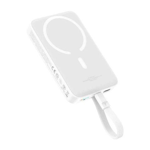 Baseus Powerbank Magnetyczny Baseus Mini 10000mAh 30W, biały - Edycja Bayern Baseus Powerbank Magnetyczny Baseus Mini 10000mAh 30W, biały - Edycja Bayern