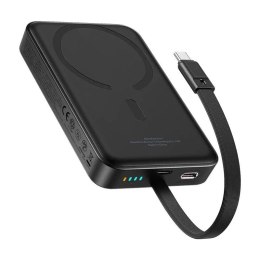 Baseus Powerbank Magnetyczny Baseus Mini 10000mAh 30W, czarny - Edycja Bayern