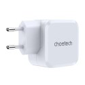 Choetech Ładowarka Choetech PD8007 USB-C PD 45W EU Biała