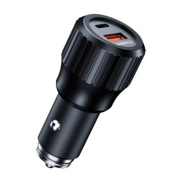 Choetech Ładowarka Samochodowa Choetech TC0010 63W USB-C 45W + USB-A 18W QC4+ PD3.0 Czarna