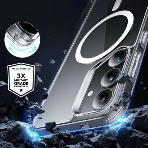 ESR Etui do Samsung Galaxy S25+ Plus Clear ESR Classic Hybrid HaloLock MagSafe ESR Etui do Samsung Galaxy S25+ Plus Clear ESR Classic Hybrid HaloLock MagSafe