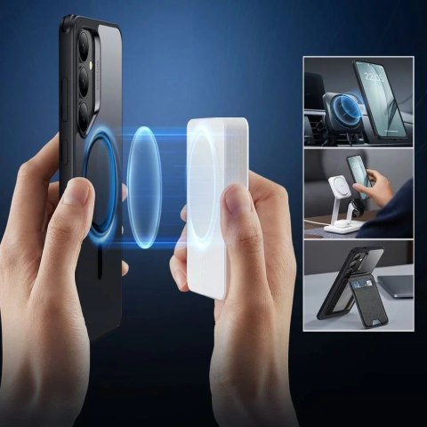 ESR Etui do Samsung Galaxy S25+ Plus Clear/Black ESR Classic Hybrid HaloLock MagSafe ESR Etui do Samsung Galaxy S25+ Plus Clear/Black ESR Classic Hybrid HaloLock MagSafe