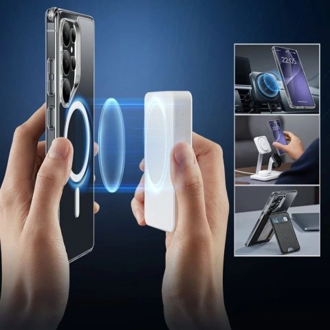 ESR Etui do Samsung Galaxy S25 Ultra Clear ESR Classic Hybrid HaloLock MagSafe ESR Etui do Samsung Galaxy S25 Ultra Clear ESR Classic Hybrid HaloLock MagSafe