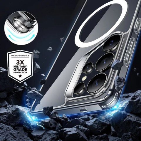 ESR Etui do Samsung Galaxy S25 Ultra Clear ESR Classic Hybrid HaloLock MagSafe ESR Etui do Samsung Galaxy S25 Ultra Clear ESR Classic Hybrid HaloLock MagSafe
