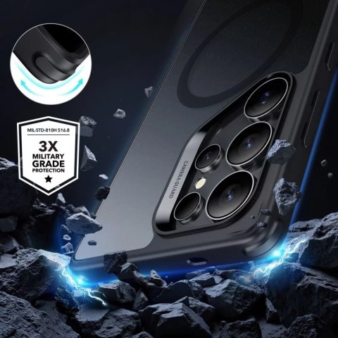 ESR Etui do Samsung Galaxy S25 Ultra Frosted Black ESR Classic Hybrid HaloLock MagSafe ESR Etui do Samsung Galaxy S25 Ultra Frosted Black ESR Classic Hybrid HaloLock MagSafe