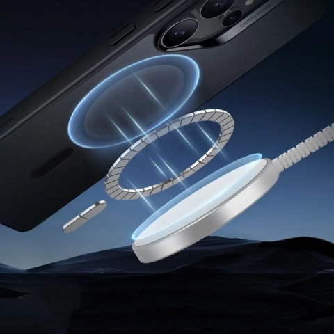 ESR Etui do Samsung Galaxy S25 Ultra Frosted Black ESR Classic Hybrid HaloLock MagSafe ESR Etui do Samsung Galaxy S25 Ultra Frosted Black ESR Classic Hybrid HaloLock MagSafe