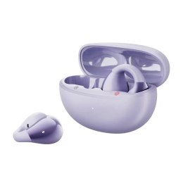 QCY Słuchawki Bezprzewodowe QCY Crossky Clip T33 Bluetooth 5.4 30h Fioletowe