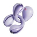 QCY Słuchawki Bezprzewodowe QCY Crossky Clip T33 Bluetooth 5.4 30h Fioletowe