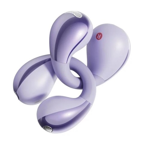 QCY Słuchawki Bezprzewodowe QCY Crossky Clip T33 Bluetooth 5.4 30h Fioletowe QCY Słuchawki Bezprzewodowe QCY Crossky Clip T33 Bluetooth 5.4 30h Fioletowe