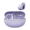 QCY Słuchawki Bezprzewodowe QCY Crossky Clip T33 Bluetooth 5.4 30h Fioletowe