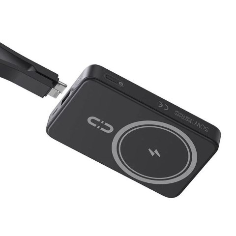 Romoss Powerbank Romoss WMS10 10000mAh 30W, czarny - Ładowanie magnetyczne i szybkie ładowanie Romoss Powerbank Romoss WMS10 10000mAh 30W, czarny - Ładowanie magnetyczne i szybkie ładowanie