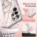 SUPCASE Etui do Samsung Galaxy S25 Ultra Supcase Cosmo Mag MagSafe Marble