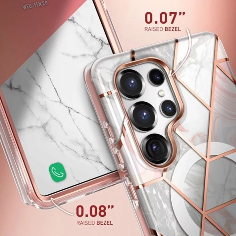 SUPCASE Etui do Samsung Galaxy S25 Ultra Supcase Cosmo Mag MagSafe Marble SUPCASE Etui do Samsung Galaxy S25 Ultra Supcase Cosmo Mag MagSafe Marble