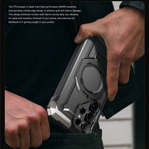 SUPCASE Etui do Samsung Galaxy S25 Ultra Supcase UB Grip Mag MagSafe Black SUPCASE Etui do Samsung Galaxy S25 Ultra Supcase UB Grip Mag MagSafe Black