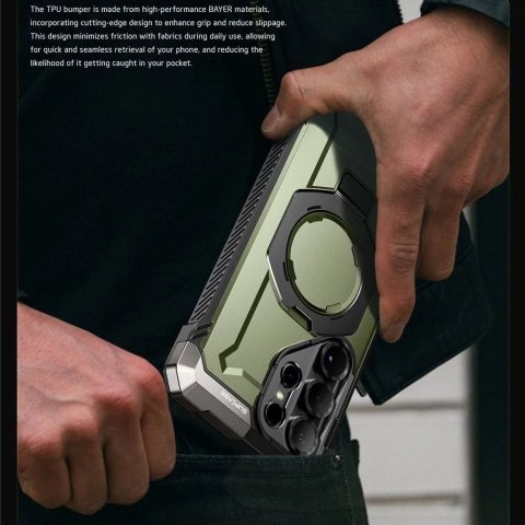 SUPCASE Etui do Samsung Galaxy S25 Ultra Supcase UB Grip Mag MagSafe Guldan SUPCASE Etui do Samsung Galaxy S25 Ultra Supcase UB Grip Mag MagSafe Guldan